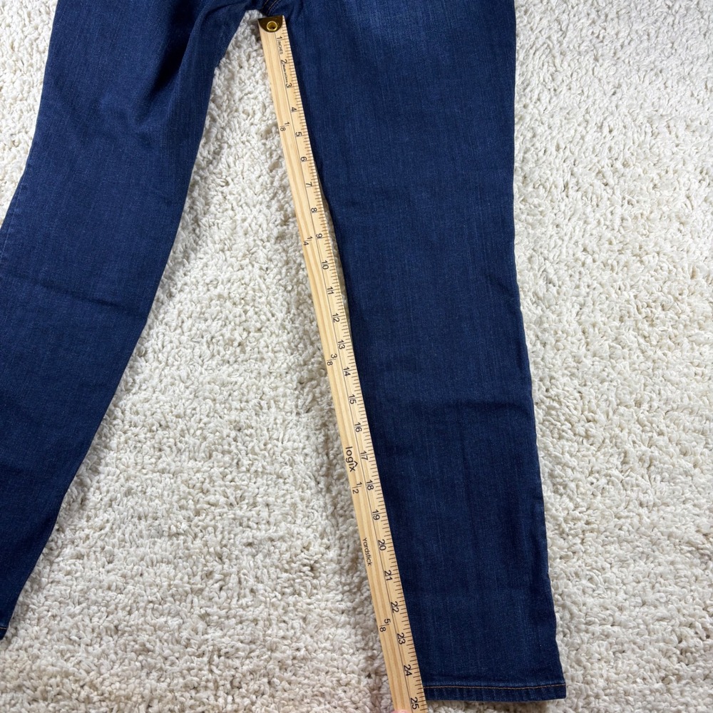 LOFT Modern Skinny Dark Wash Jeans Women's Size 6 28 - Picture 10 of 12